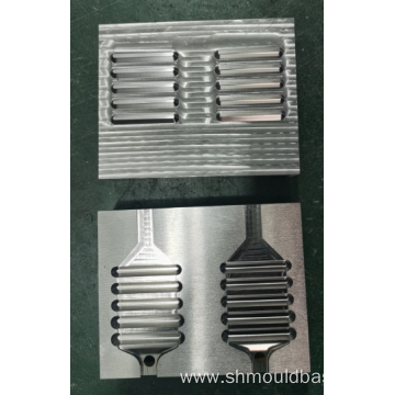 Non-standard blow molding mold base processing